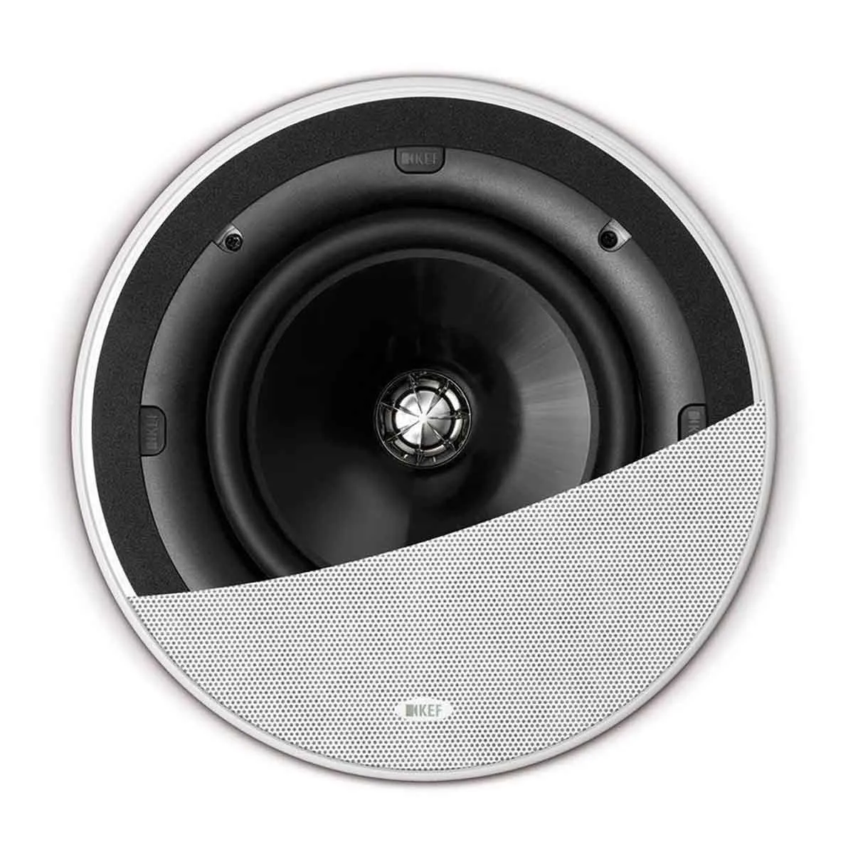 KEF Ci200QR Uni-Q Round - White - Each