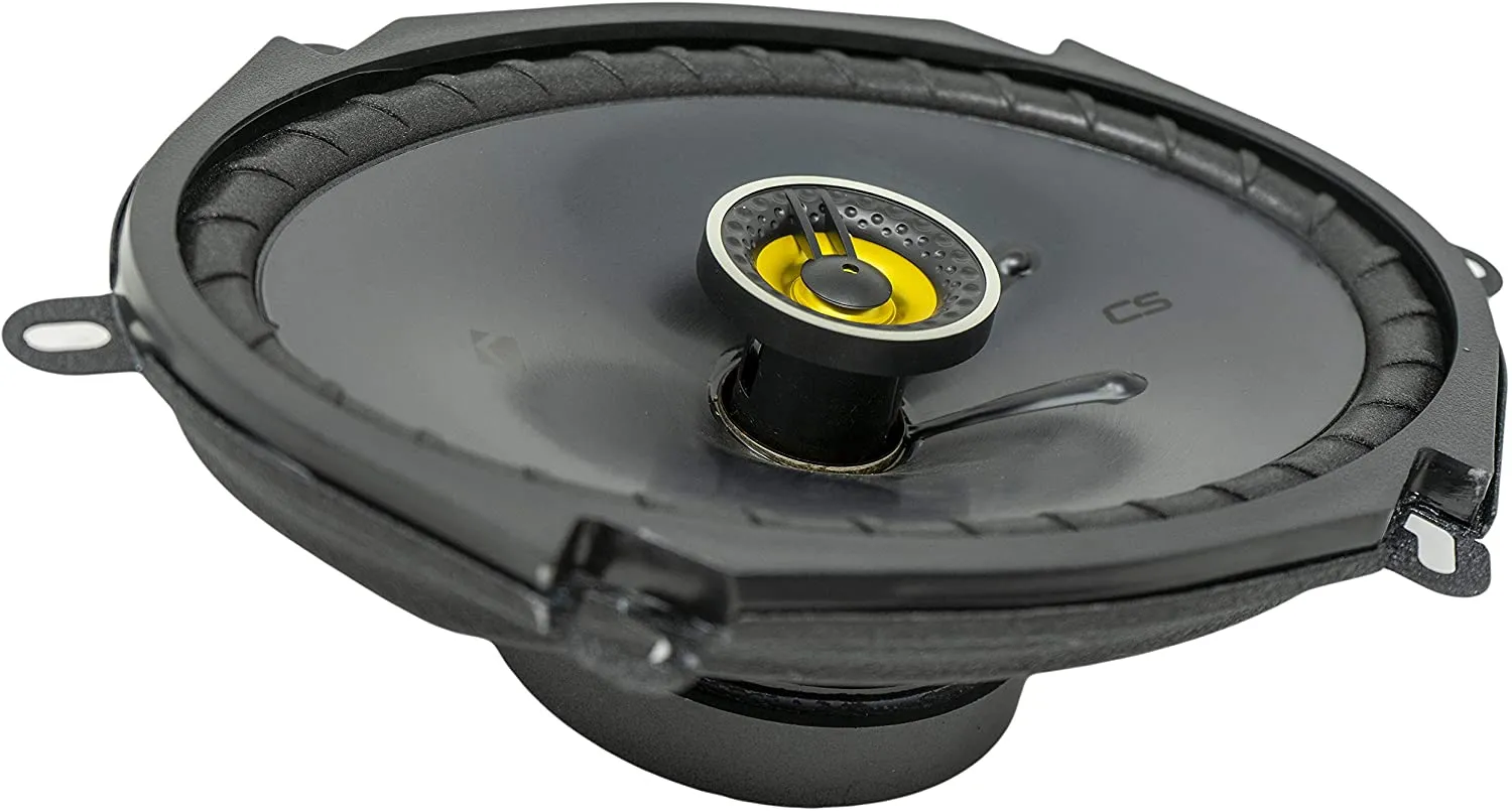 Kicker 6 x 8" 2-Way Coaxial Speakers 225 Watts Max 4 Ohm CS Series 46CSC684 Pair