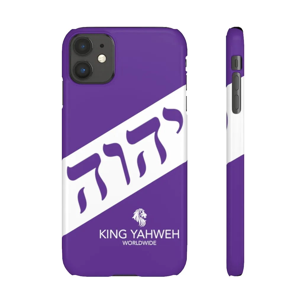 King YAHWEH Worldwide Tetra 3.0 Purple Phone Case