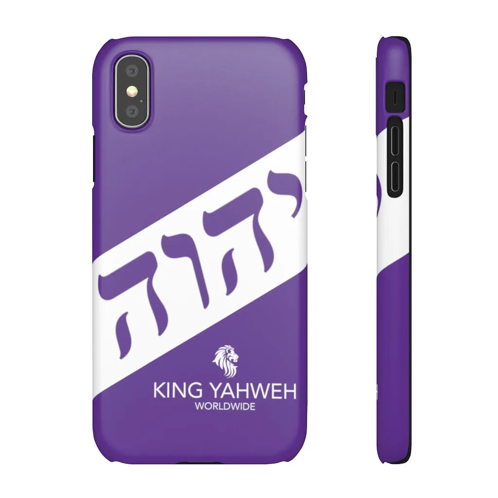 King YAHWEH Worldwide Tetra 3.0 Purple Phone Case