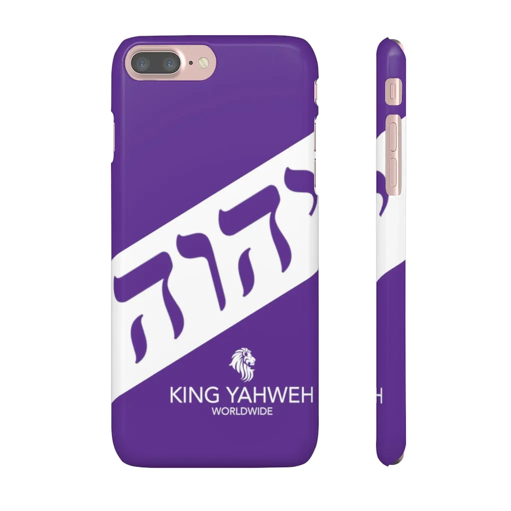 King YAHWEH Worldwide Tetra 3.0 Purple Phone Case