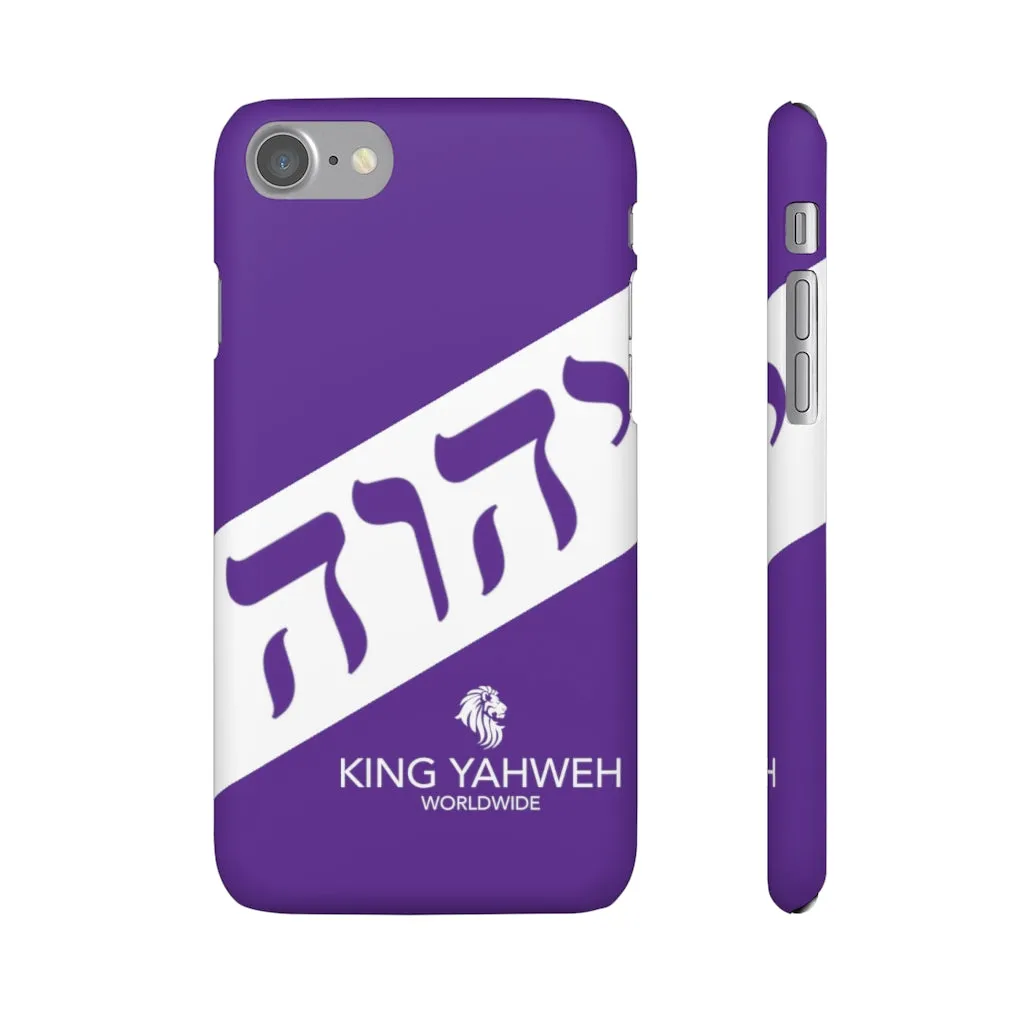 King YAHWEH Worldwide Tetra 3.0 Purple Phone Case