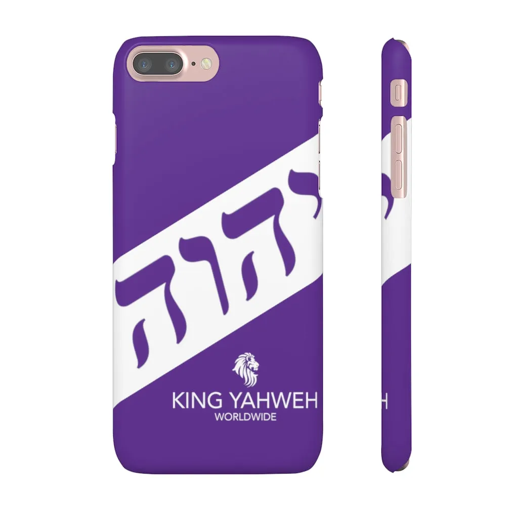 King YAHWEH Worldwide Tetra 3.0 Purple Phone Case