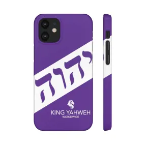 King YAHWEH Worldwide Tetra 3.0 Purple Phone Case