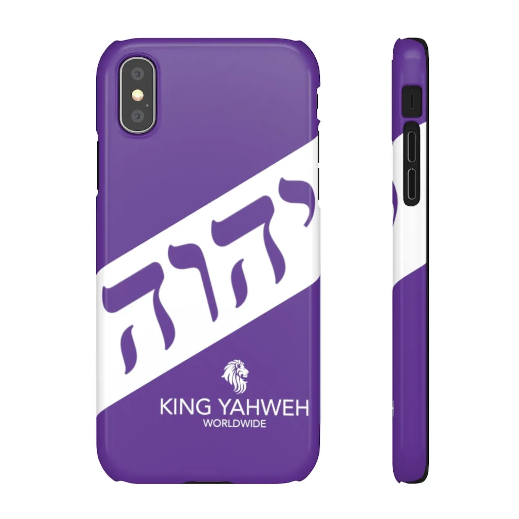 King YAHWEH Worldwide Tetra 3.0 Purple Phone Case
