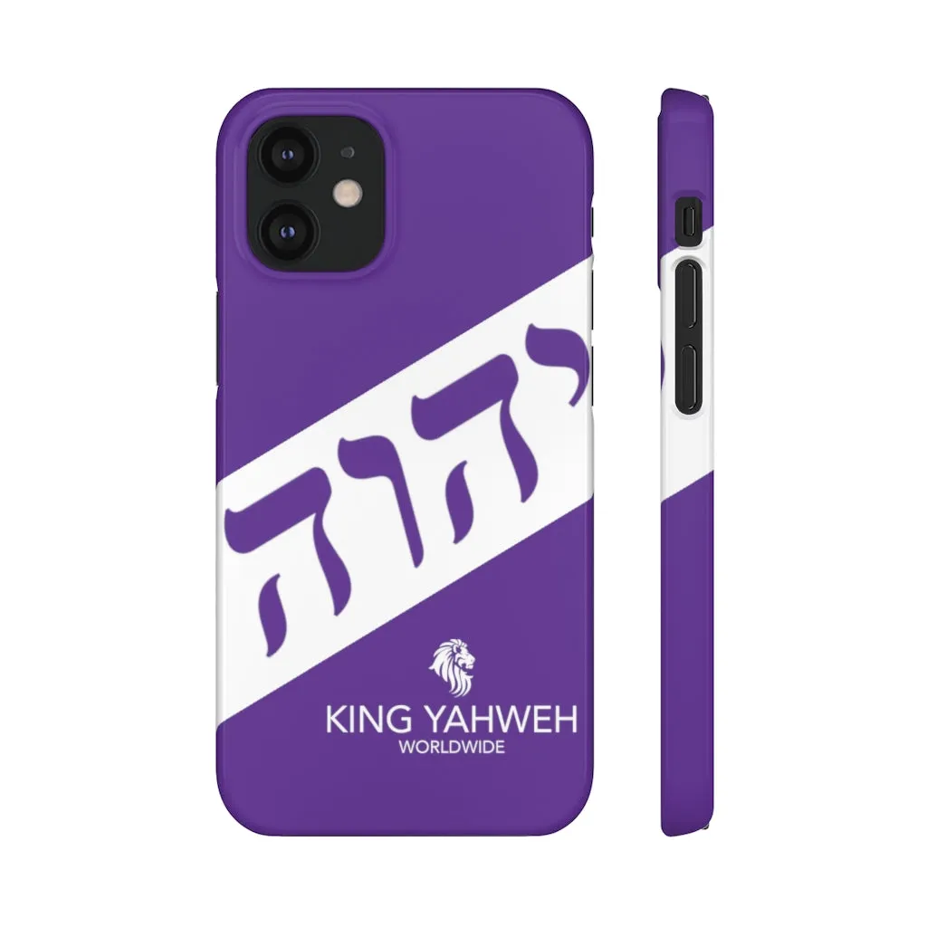 King YAHWEH Worldwide Tetra 3.0 Purple Phone Case