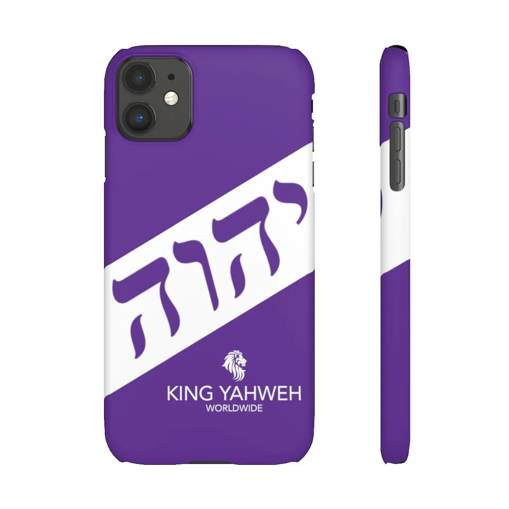 King YAHWEH Worldwide Tetra 3.0 Purple Phone Case
