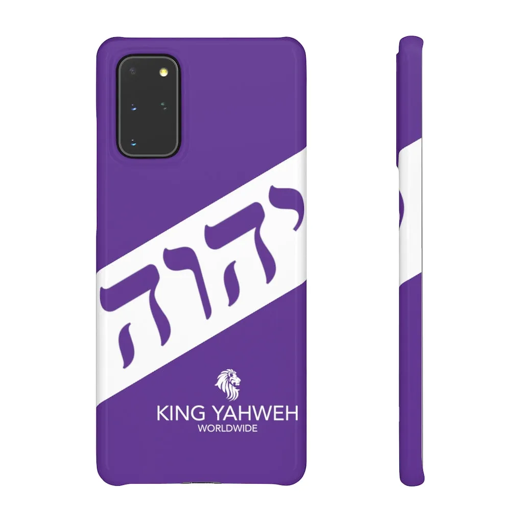 King YAHWEH Worldwide Tetra 3.0 Purple Phone Case