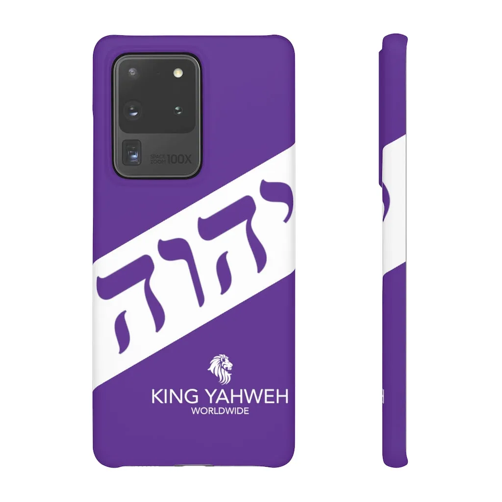 King YAHWEH Worldwide Tetra 3.0 Purple Phone Case