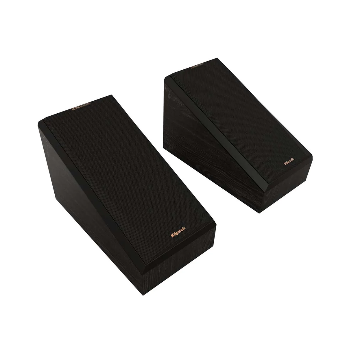 Klipsch OPEN BOX RP-500SA II Surround/Atmos Speakers - Walnut - Pair-Excellent Condition