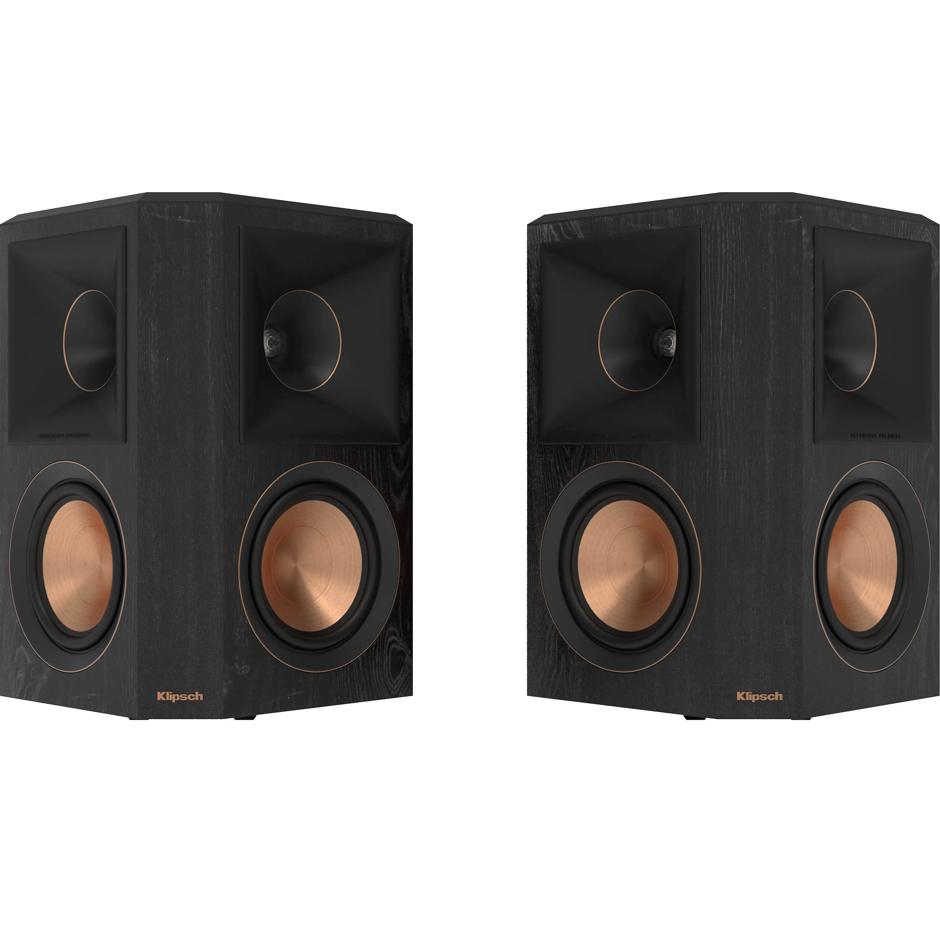 Klipsch Reference Premiere RP-502S II 400 Watts Surround Sound Speakers Home Audio Ebony (Pair)
