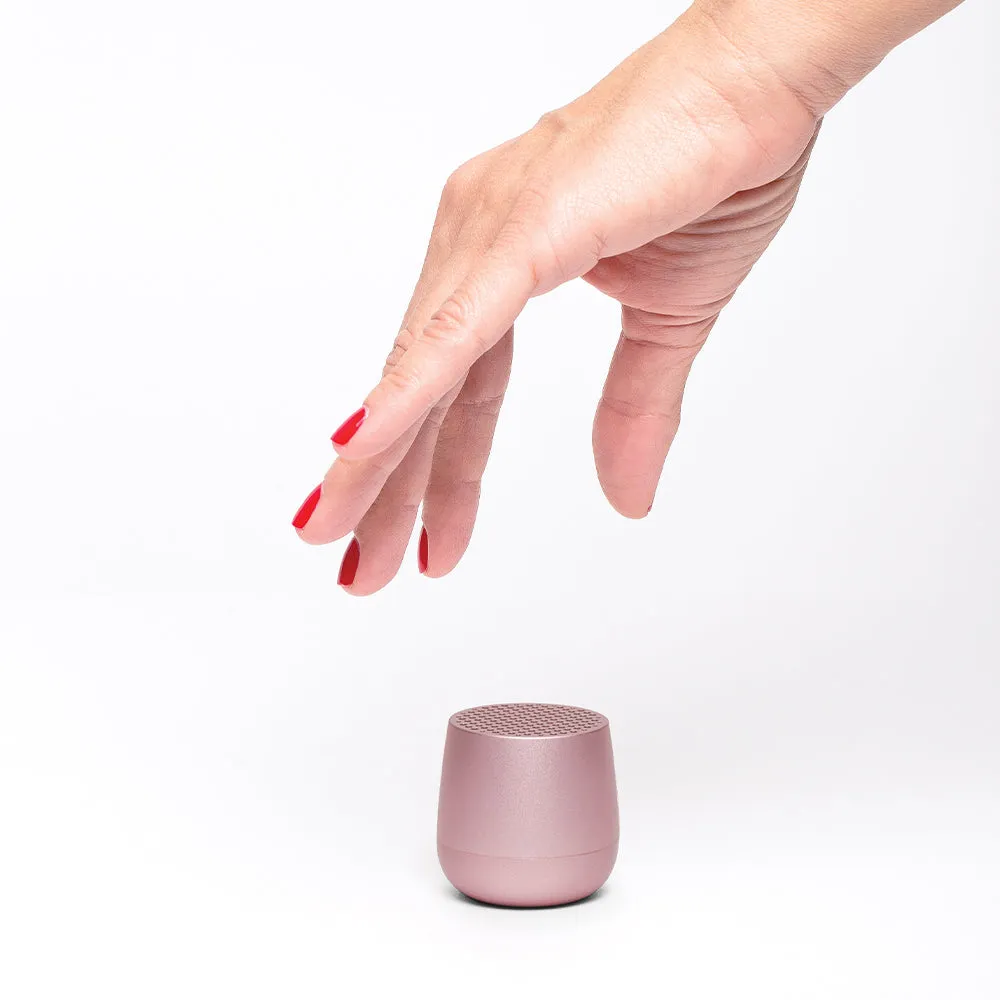 Pink Lexon Mino  Mini Bluetooth Speaker with Enhanced Features