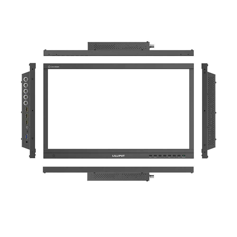 Lilliput PVM220S 21.5” FHD HDMI/SDI 4x1080P Live Stream Quad Split Multiview Monitor