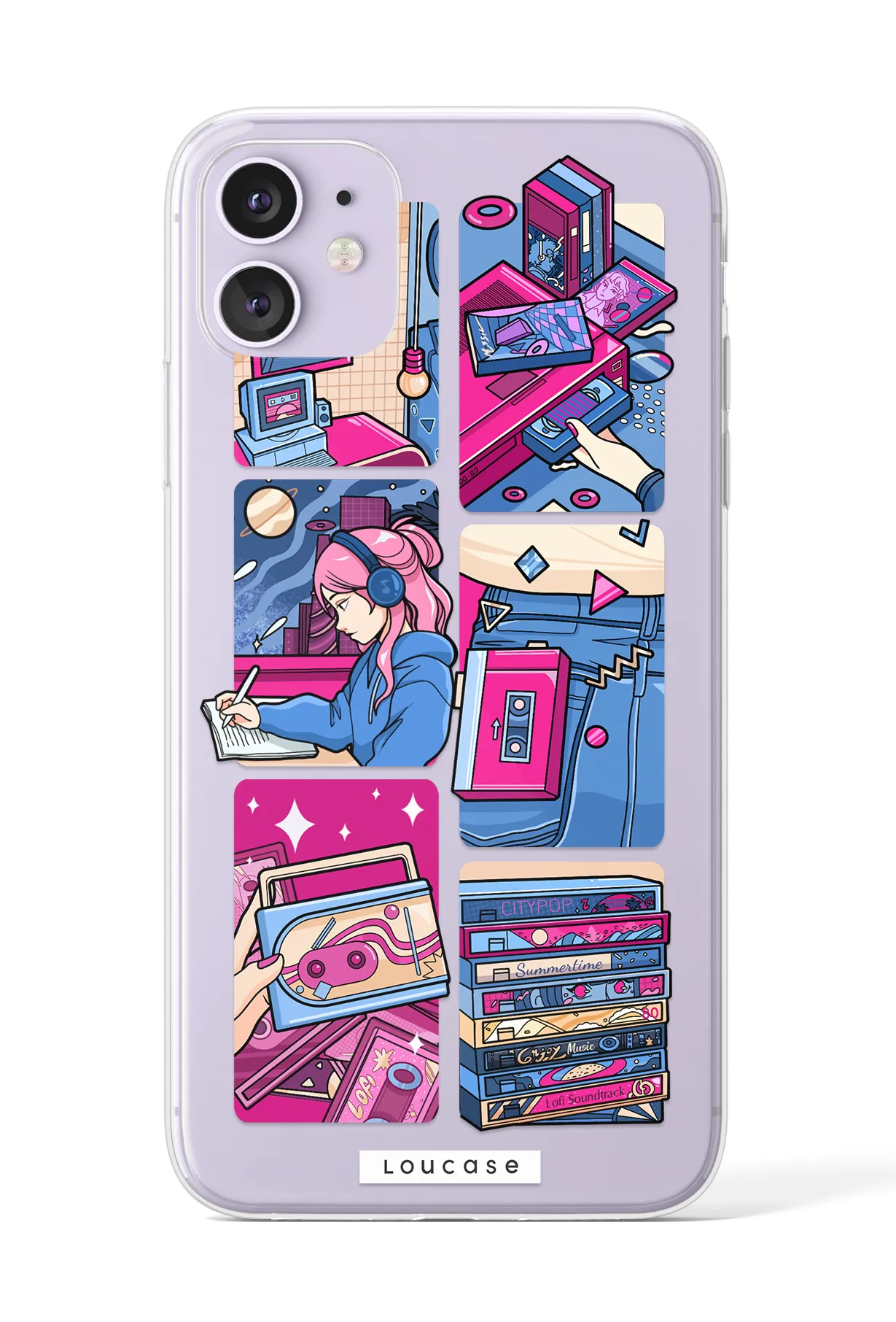 Lofi Lounge - KLEARLUX™ Special Edition Playlist Collection Phone Case | LOUCASE