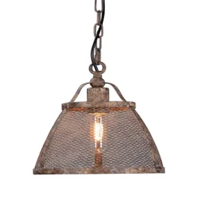 Lorenzo Medium Hanging Lamp in Rustic