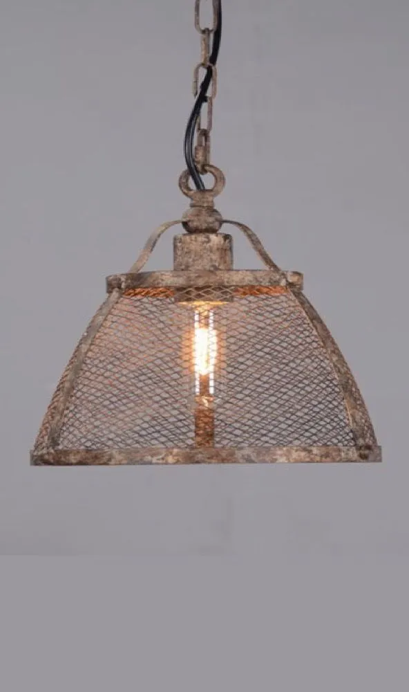 Lorenzo Medium Hanging Lamp in Rustic