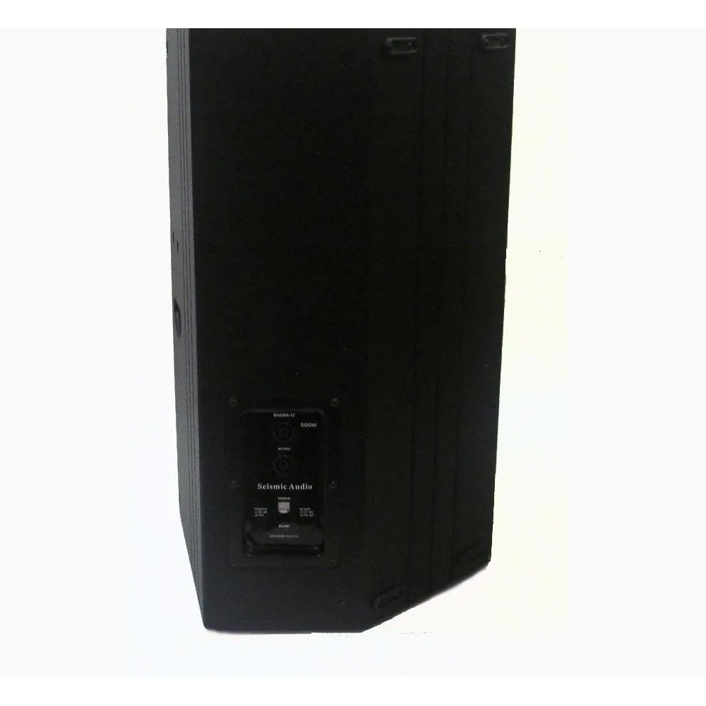 Magma-15 - Pair of Premium 15" Full Range / Bi-Amp 2-Way Loudspeaker Cabinets