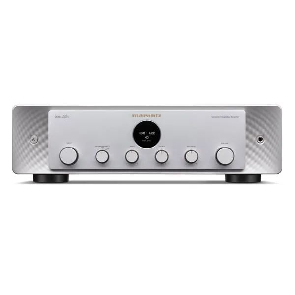 Marantz MODEL 40n Integrated Stereo Amplifier with Streaming Built In Silver Gold