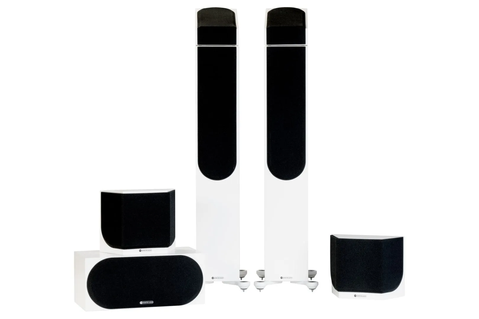 Monitor Audio Silver 300 7G Dolby Atmos 7.1.2 Package - Satin White