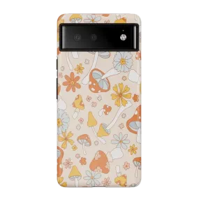 Mushroom Magic | Retro Floral Google Pixel Case