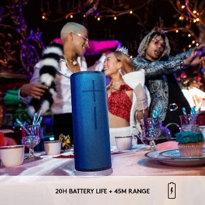 New - Ultimate Ears Megaboom 3 Bluetooth Speaker  - Blue