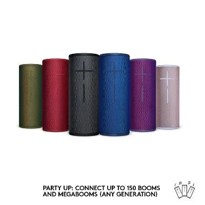 New - Ultimate Ears Megaboom 3 Bluetooth Speaker  - Blue