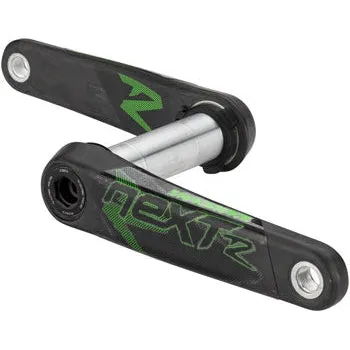 Next R Bicycle Crankset - 175mm, Direct Mount, 136mm RaceFace CINCH Spindle Interface, Green