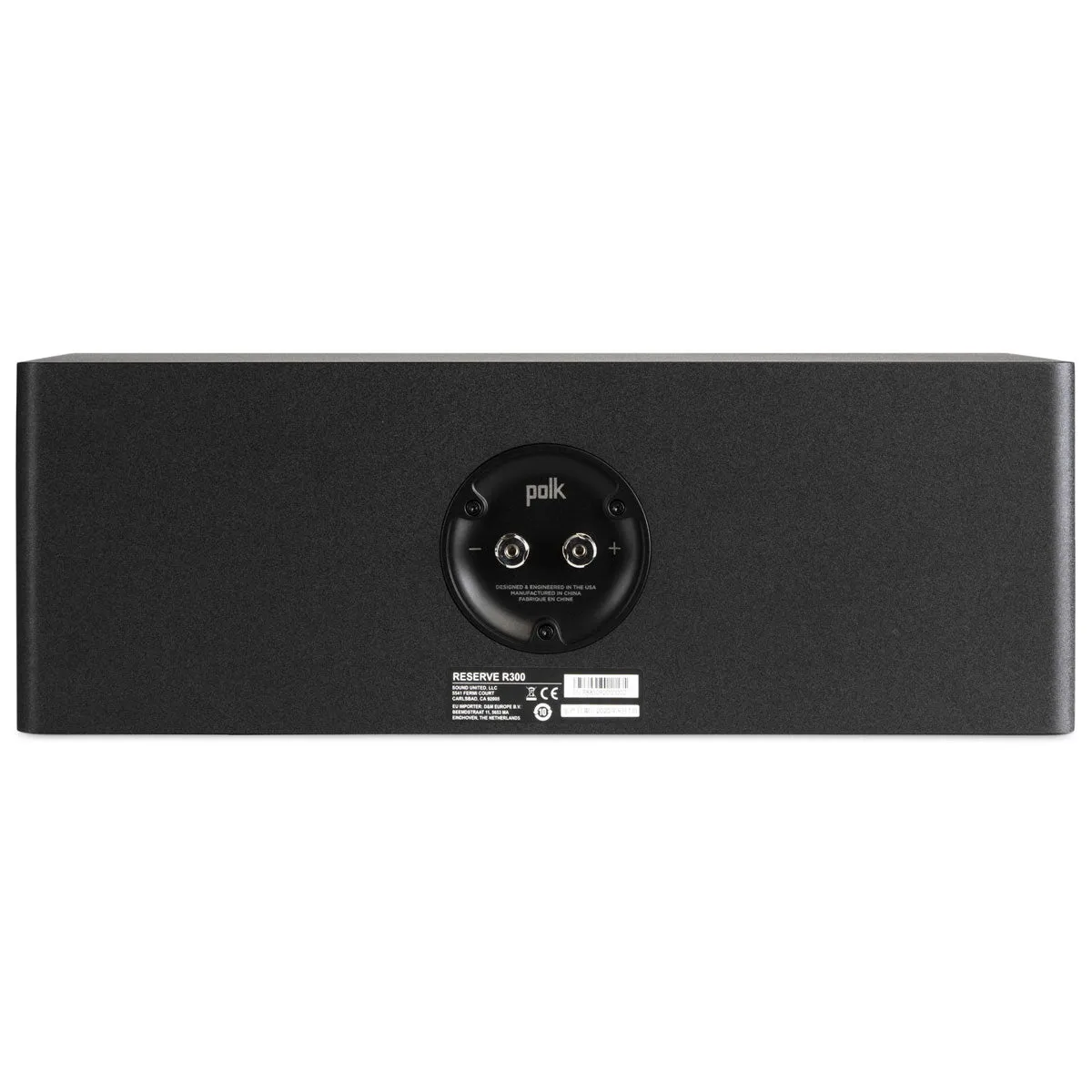 Polk Audio OPEN BOX Reserve R300 Compact Center Channel Speaker - Black - Excellent Condition