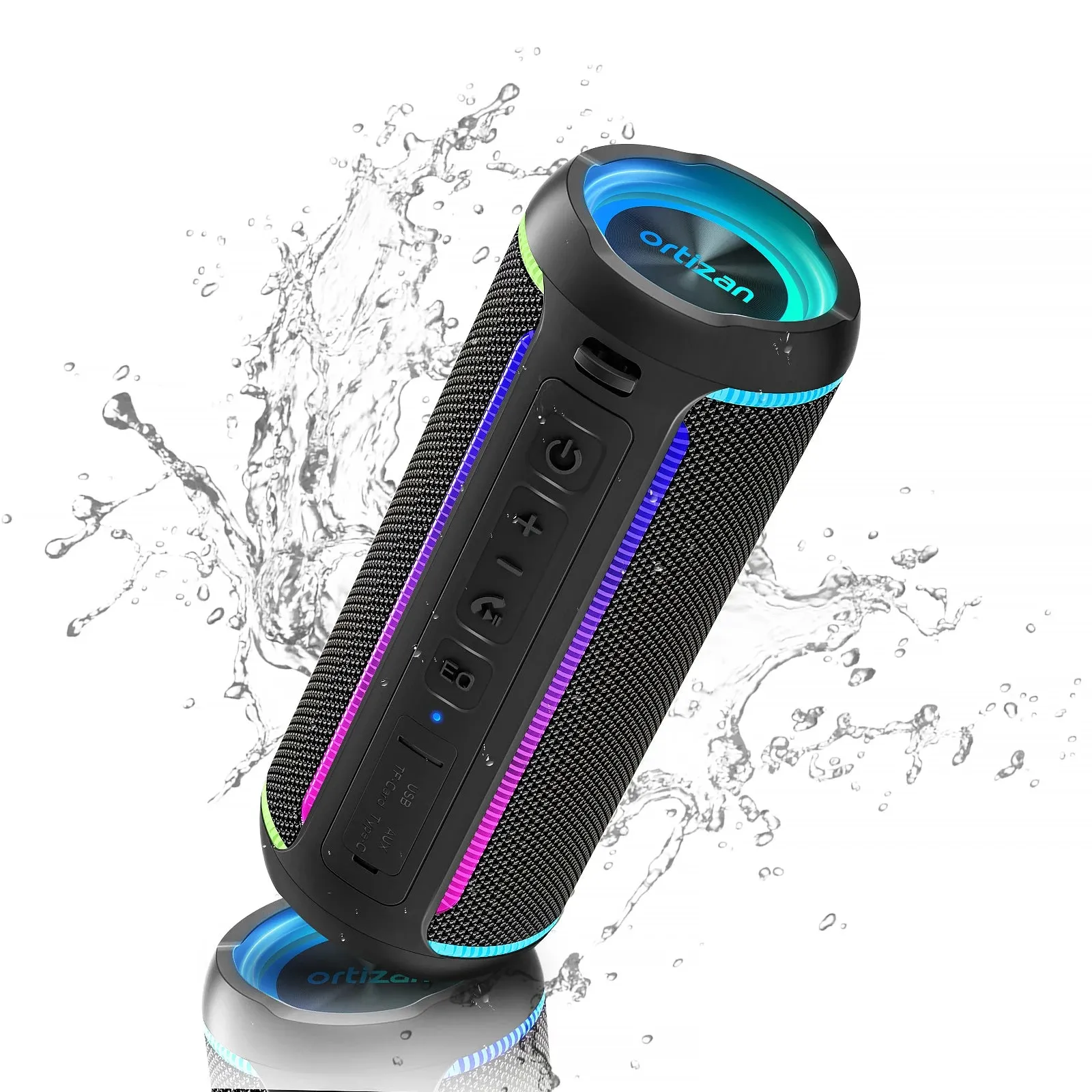 Portable Bluetooth Speakers Bass Boost 40W Powerful Wireless Waterproof Speaker 6600mAh Battery Support USB