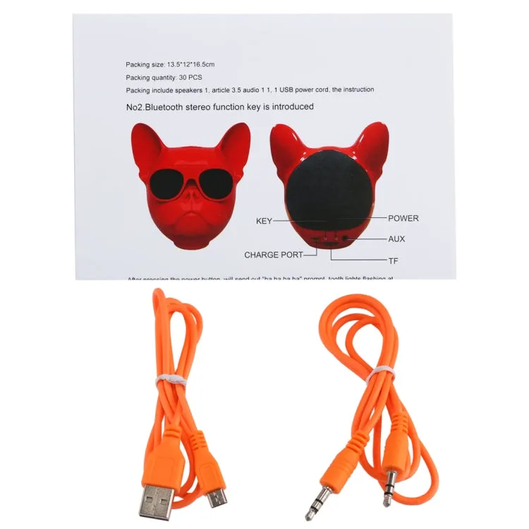 Portable Wireless Bluetooth Speaker with TF Card and AUX Input – 10m Range for Mobile Devices and Laptops