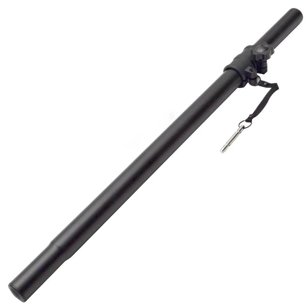 Powered 18 Inch Line Array Subwoofer, Two Powered 12 Inch Line Array Speakers and Mounting Pole
