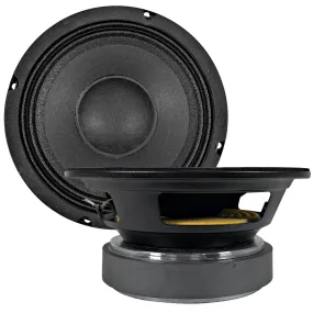 Quake 6"  - Pair of 6 Inch 4 Ohm Steel Frame Speaker Drivers