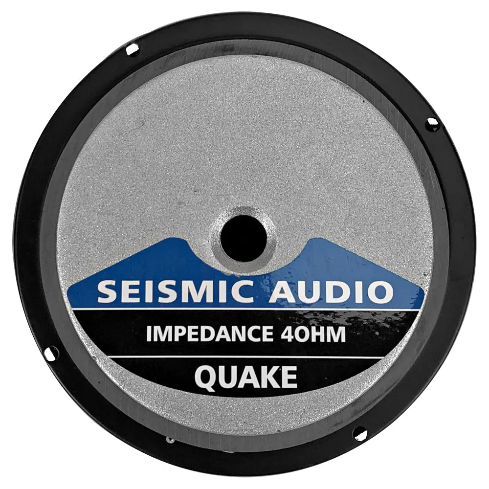 Quake 6"  - Pair of 6 Inch 4 Ohm Steel Frame Speaker Drivers