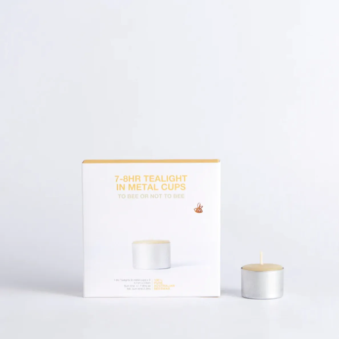Queen B - 7-8 hour Tealight Candles - Pack of 9