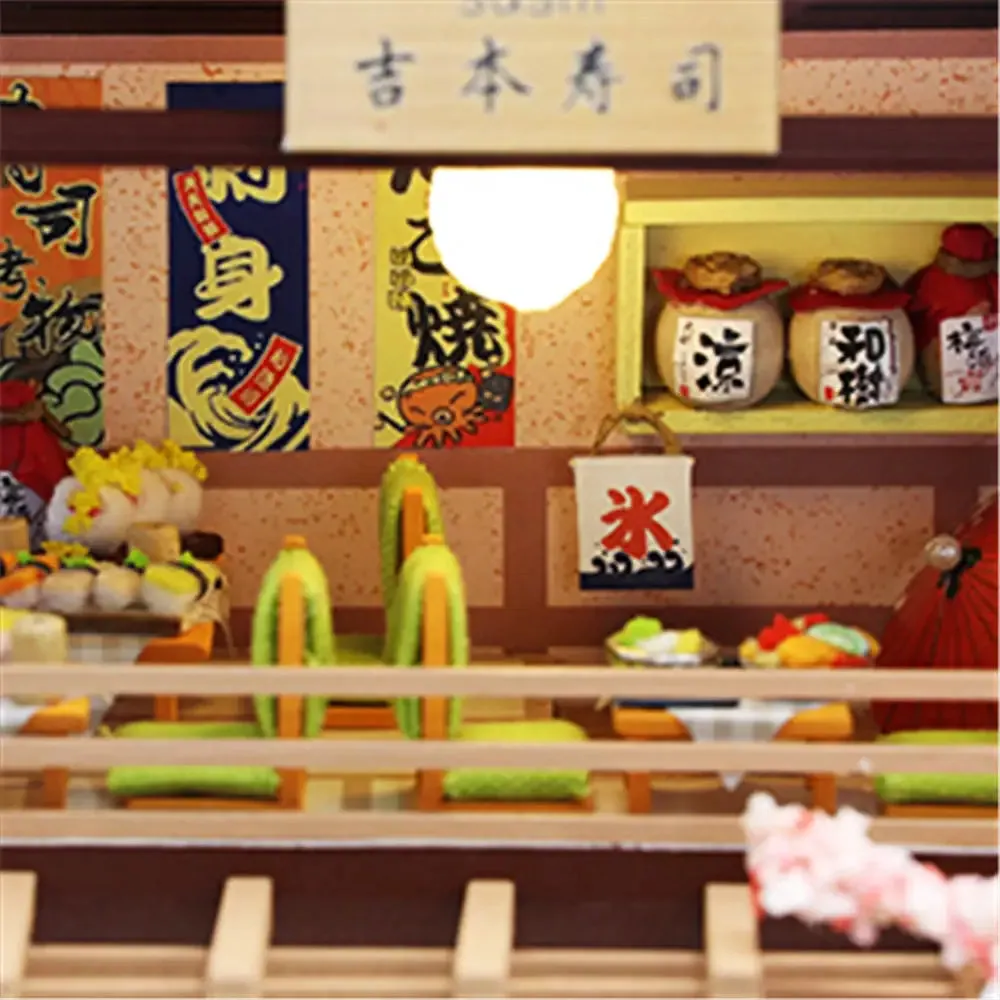 "Gubbion & Sushi" Miniature Dollhouse Kit
