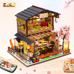"Gubbion & Sushi" Miniature Dollhouse Kit