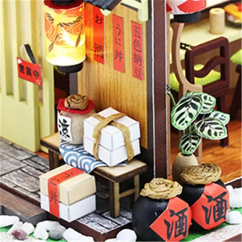 "Gubbion & Sushi" Miniature Dollhouse Kit