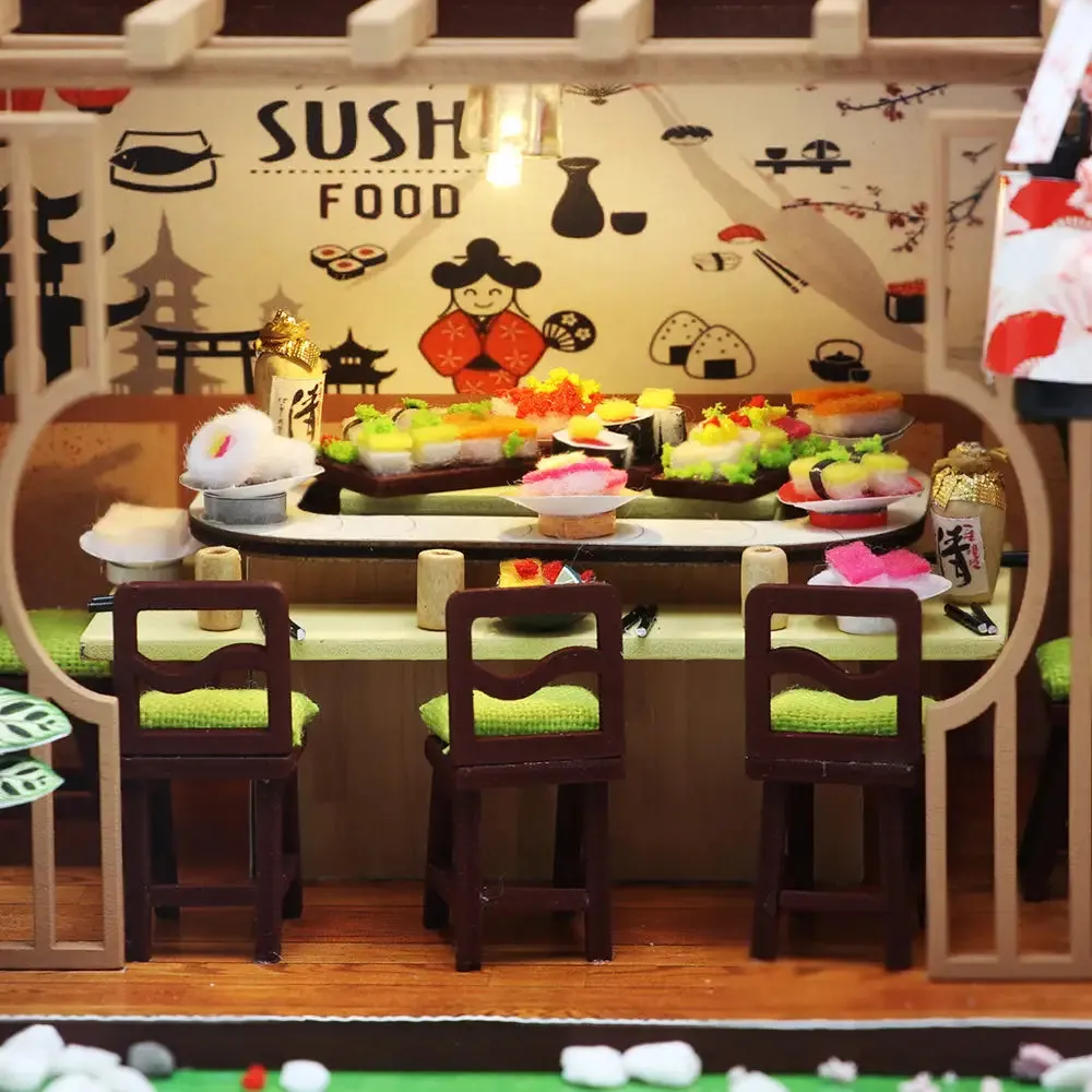 "Gubbion & Sushi" Miniature Dollhouse Kit