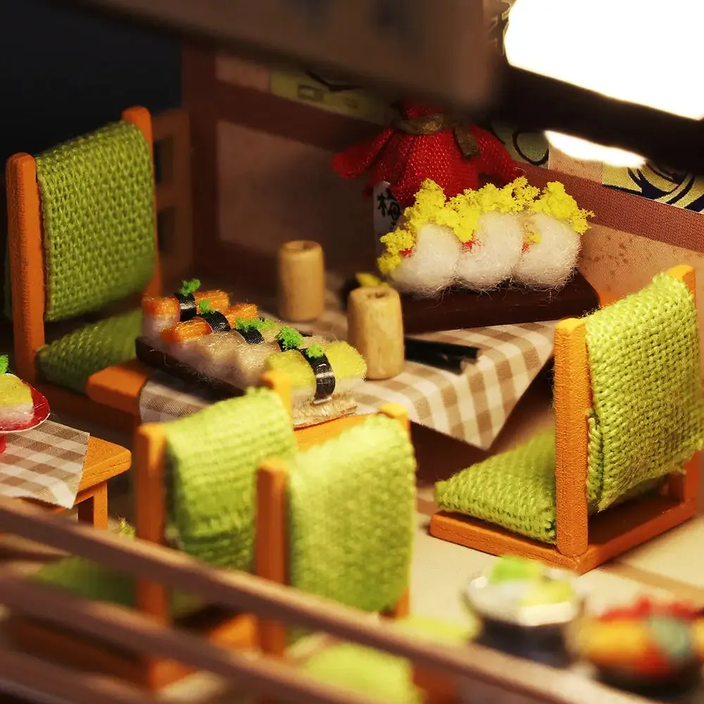 "Gubbion & Sushi" Miniature Dollhouse Kit