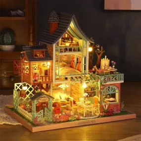 "Jungle Resort" DIY Miniature House Kit