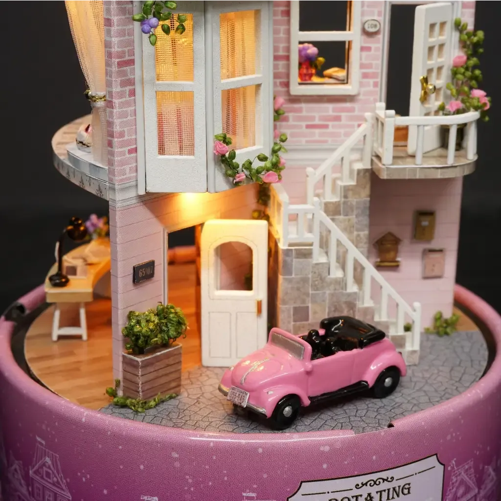 "Meet at the Corner" Miniature Dollhouse Kit