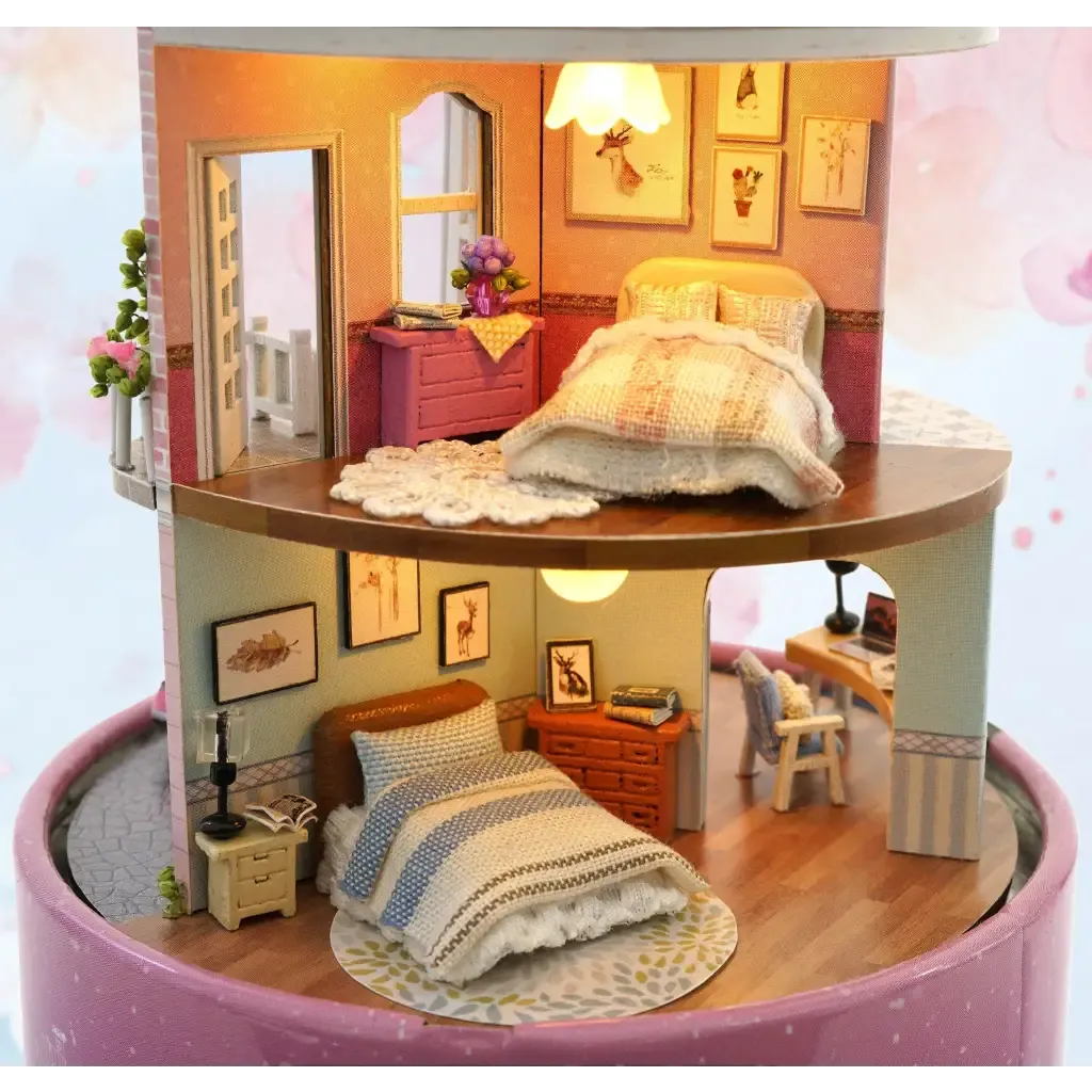 "Meet at the Corner" Miniature Dollhouse Kit