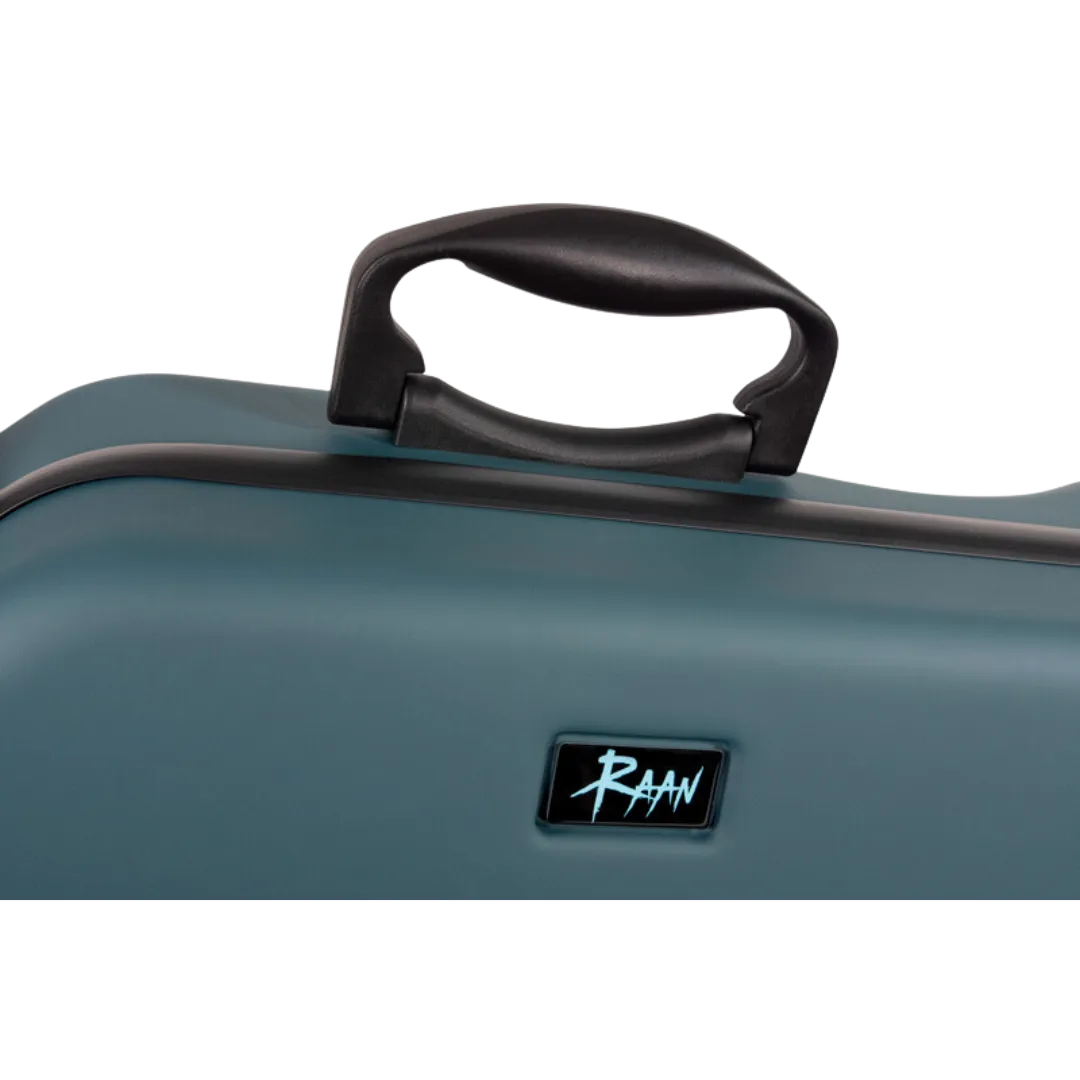 RAAN Shaped Violin Case Mediterranean Blue 1/4-1/2