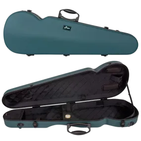 RAAN Shaped Violin Case Mediterranean Blue 1/4-1/2