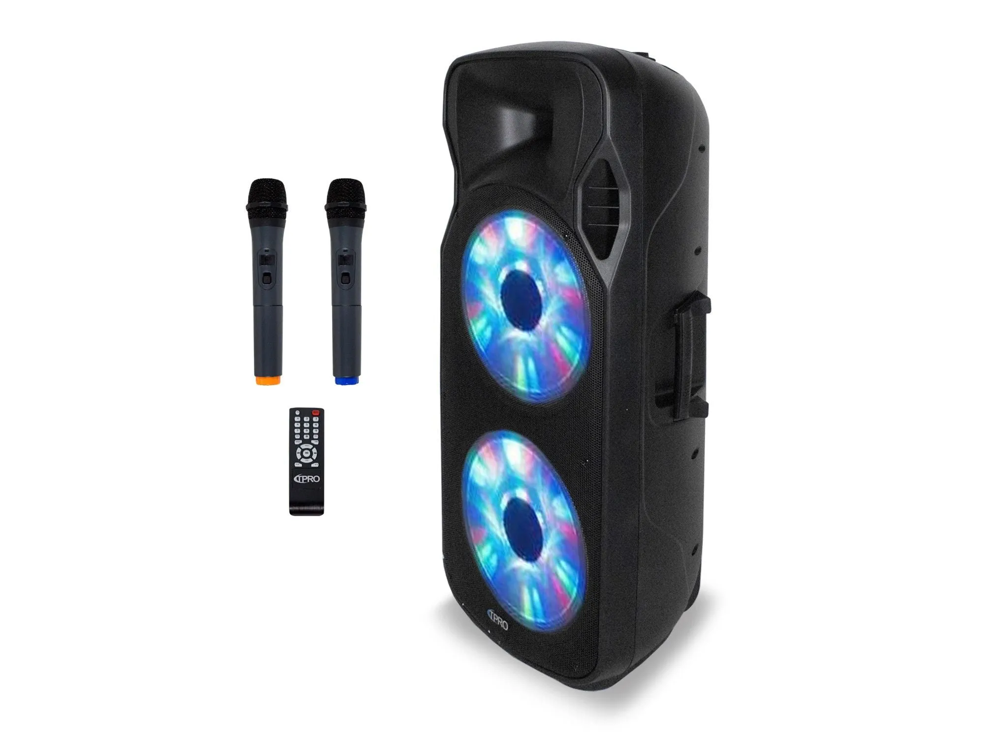 Rechargeable 15" LED Active Loudspeaker