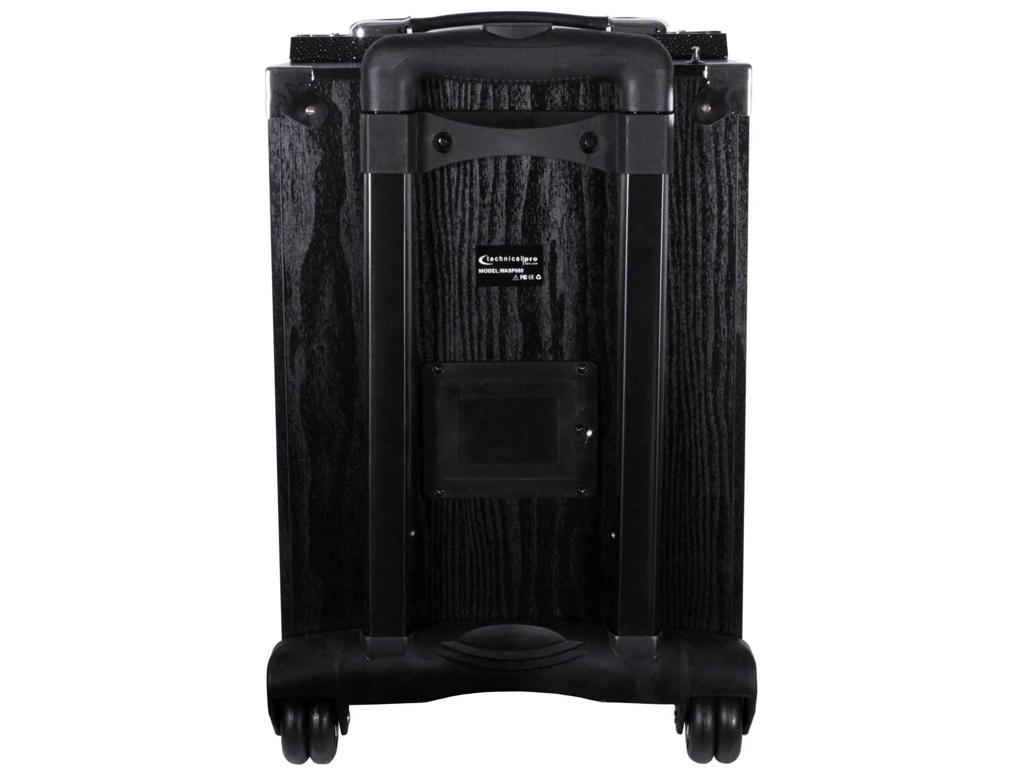 Rechargeable Portable Bluetooth® Speaker with Retractable Mic Stand