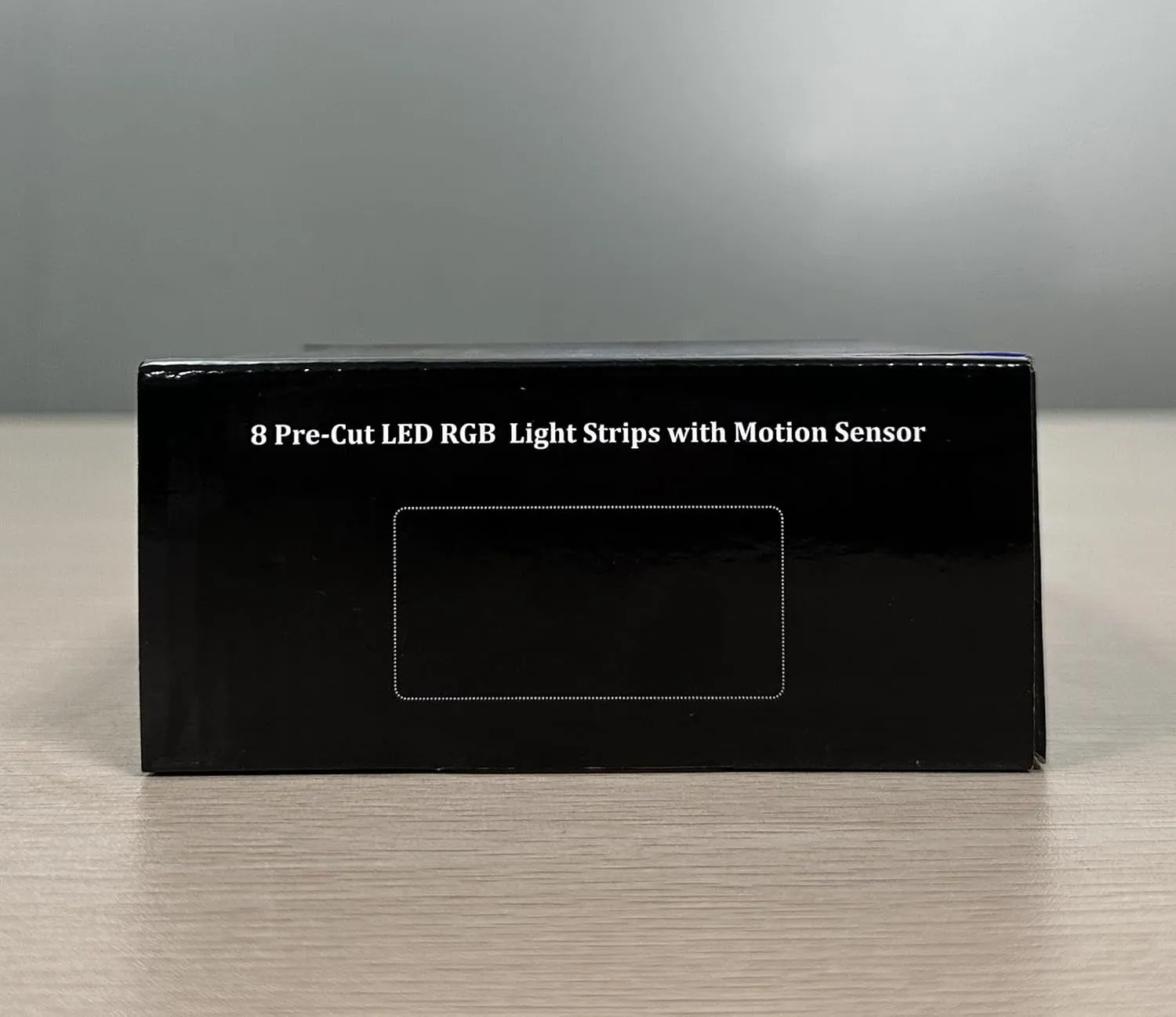 RGB Under Cabinet Strip Lights Kit, 8PCS*50cm Motion Sensor LED Strip Lights with Remote, 12V Flexible LED Lighting Strips for Kitchen, Shelf, Cupboard, TV, Desk