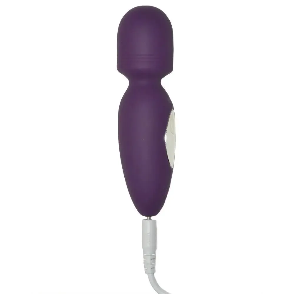 Rimba Silicone Purple Rechargeable Mini Wand Vibrator