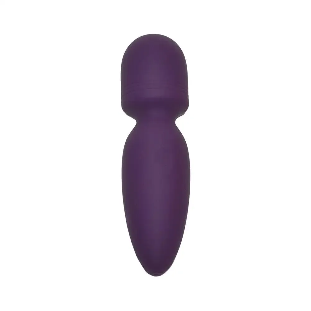 Rimba Silicone Purple Rechargeable Mini Wand Vibrator