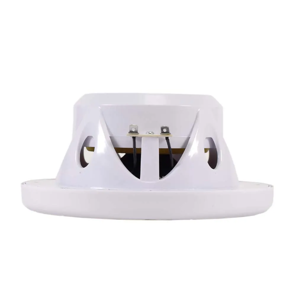 SA-525M01W - Pair of White 5.25 Inch 100 Watt 2-Way Waterproof Boat/Marine Speakers - 200 Watts Total